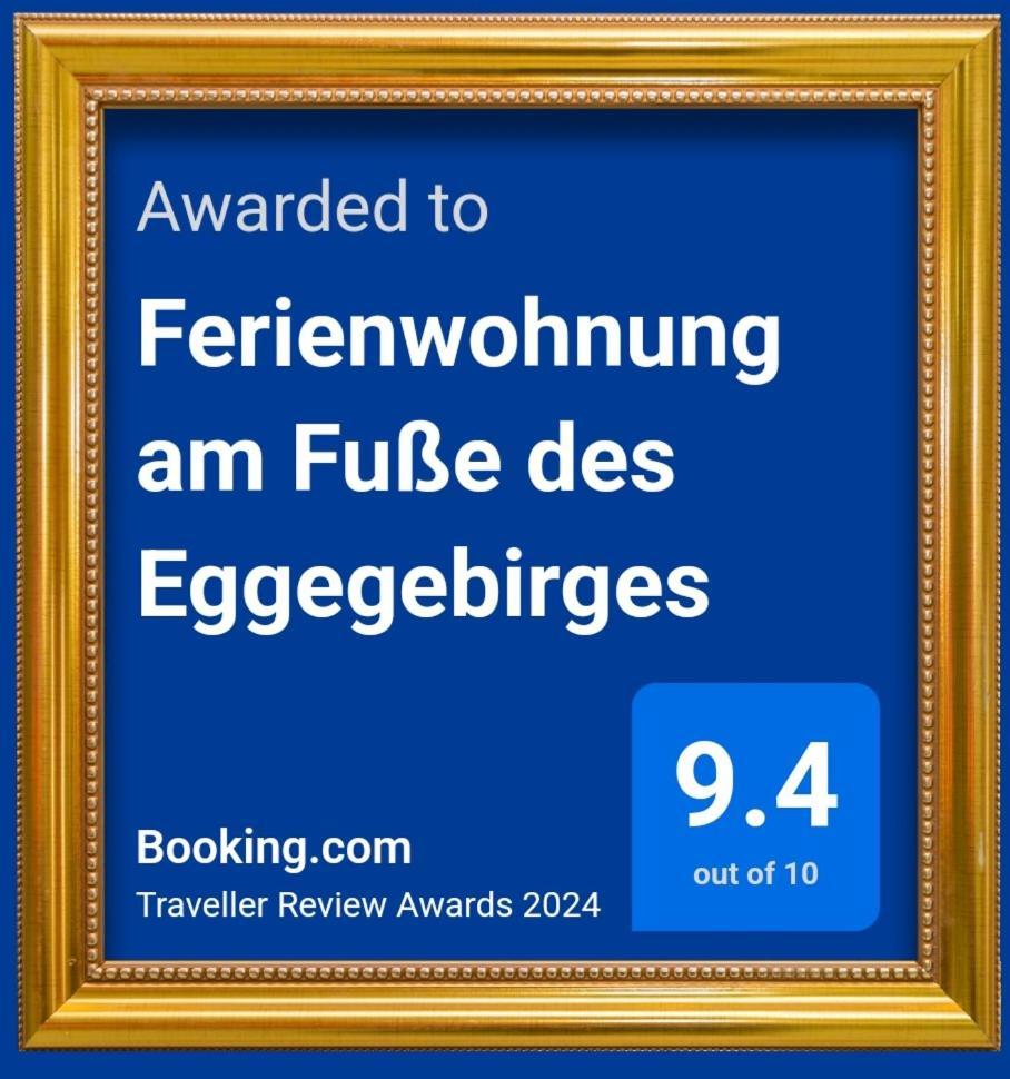 Ferienwohnung Am Fusse Des Eggegebirges 巴特德里堡 外观 照片